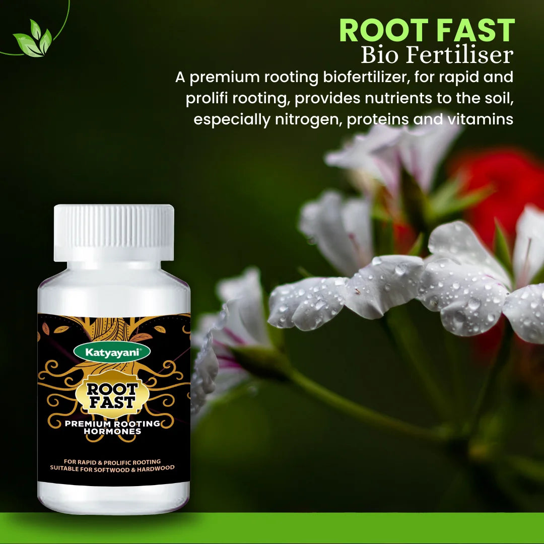 GGV Rose Flower Plant Booster Kit (Trichoderma Harzianum)1 kg,(K Raja)100gm,(Root Fast) 100GM