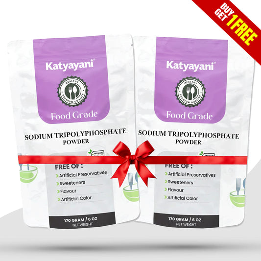 GGV Katyayani Sodium Tripolyphosphate (STPP) Food Grade Powder – Buy 1 Get 1 Free