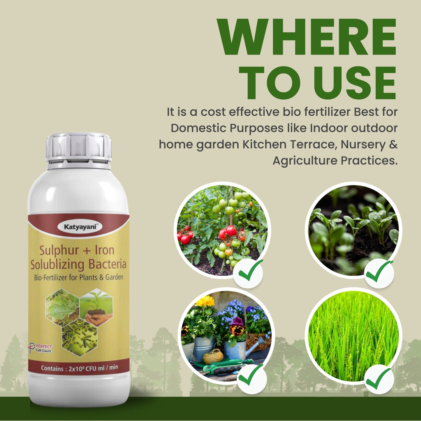 GGV Sulphur + Iron Solubilising Bio Fertilizer