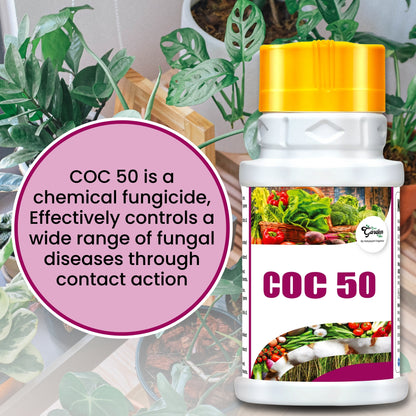 GGV Katyayani COC 50 | Copper Oxychloride 50% WP | Fungicide for Rust Disease (450 Grams)