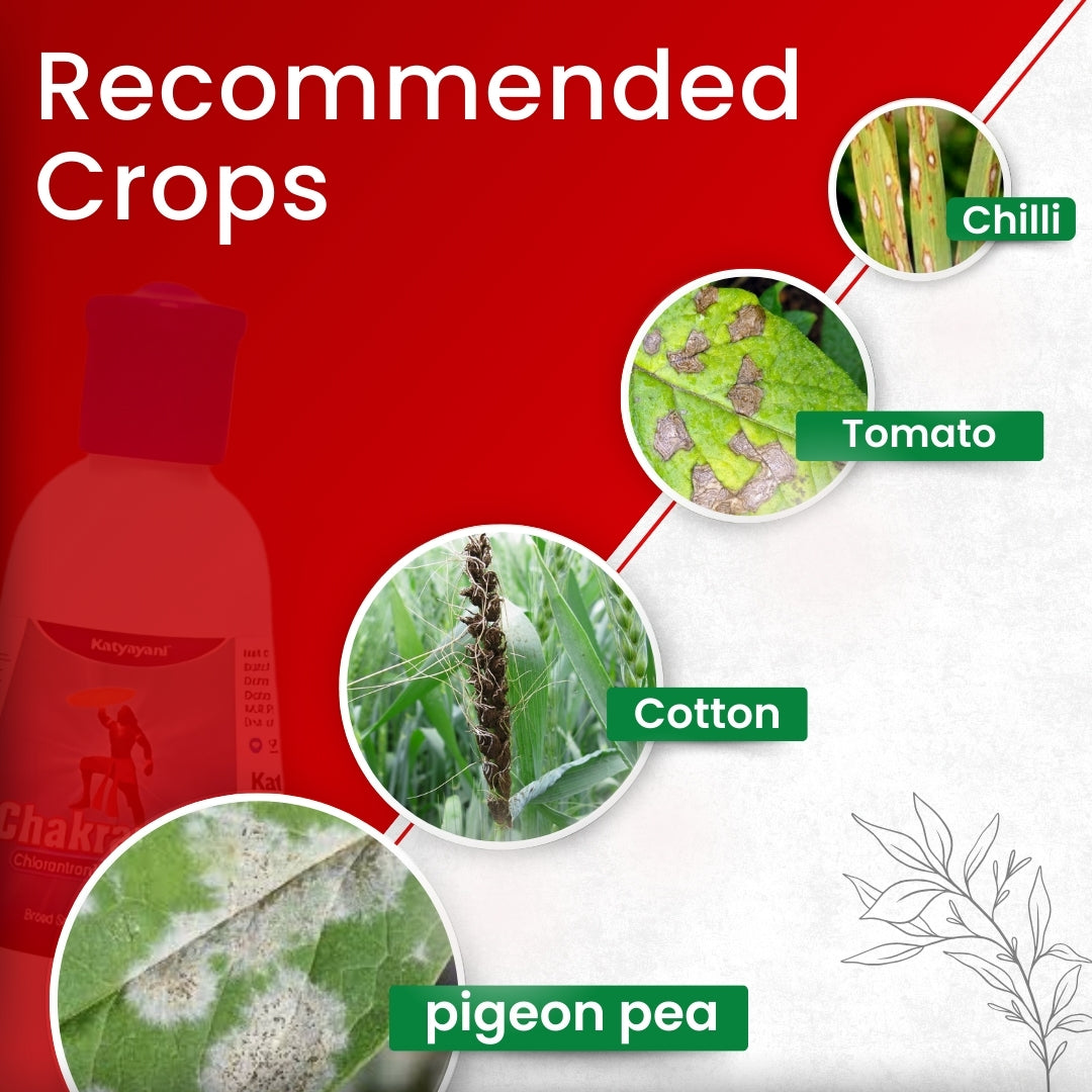 GGV Katyayani Chakraveer – Chlorantraniliprole 18.5% SC Broad-Spectrum Insecticide for Crop Protection  Buy 1 Get 2 Free