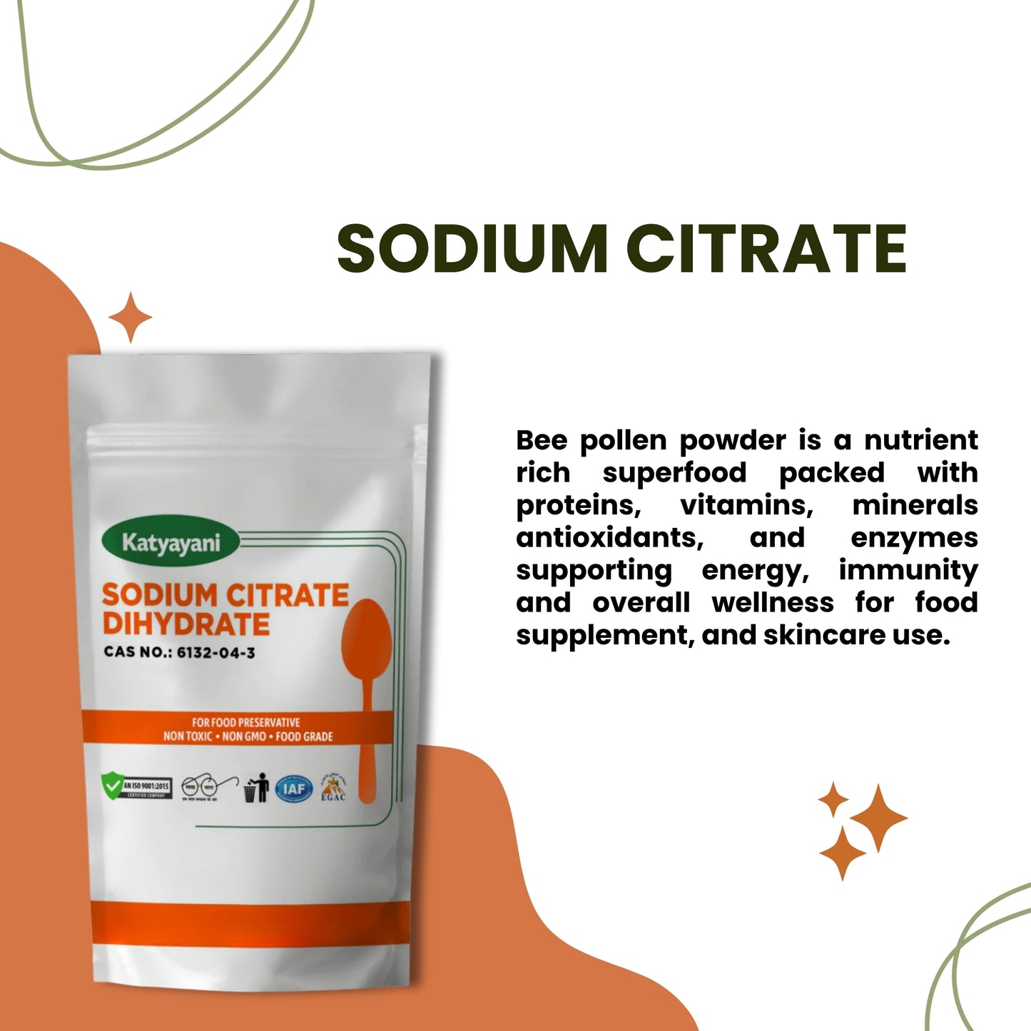 GGV Sodium Citrate Food Grade