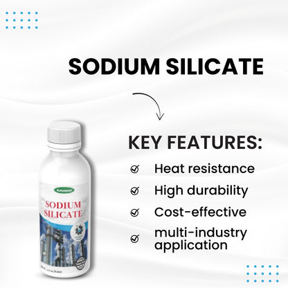 GGV Sodium Silicate 473ml-Industrial Grade | High-Performance Binder & Sealant