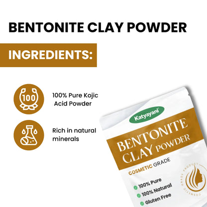 Bentonite Clay Powder Cosmetic Grade 113 gm ( 4oz)