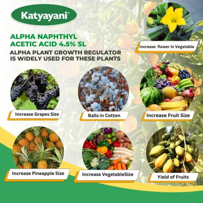 GGV FIX IT | Alpha Naphthyl Acetic Acid 4.5 % SL | Plant Growth Regulator