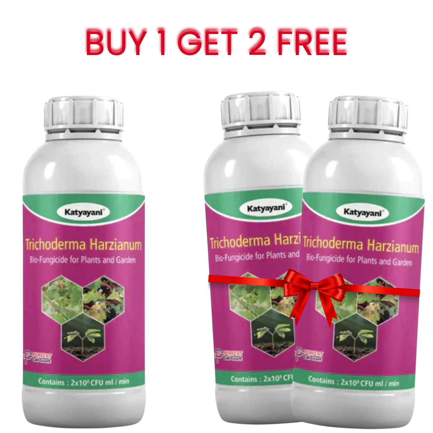 GGV Katyayani Trichoderma Harzianum Bio Fungicide & Bio Nematicide – Liquid Organic Solution for Soil & Root Health