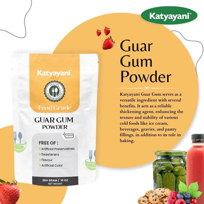 GGV Guar Gum Powder 284 gm (10 oz)-Food Grade