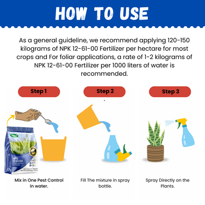 katyayani GGV NPK 12 61 00 (Mono Ammonium Phosphate Water Soluble Fertilizer)