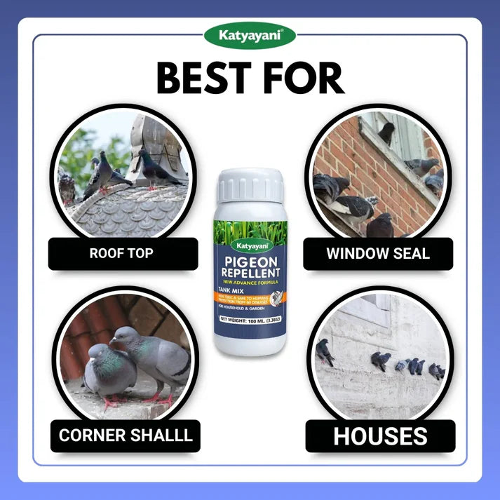 GGV Pigeon Repellent – Humane Bird Control Solution | Gel-Based Formula | Eco-Safe for Homes, Farms, and Commercial Spaces – Now in UAE