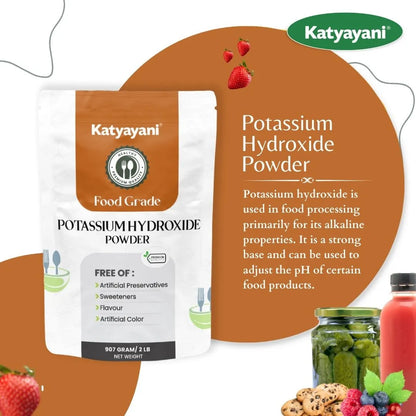 GGV Potassium Hydroxide 907 gm (2lb)-Food Grade