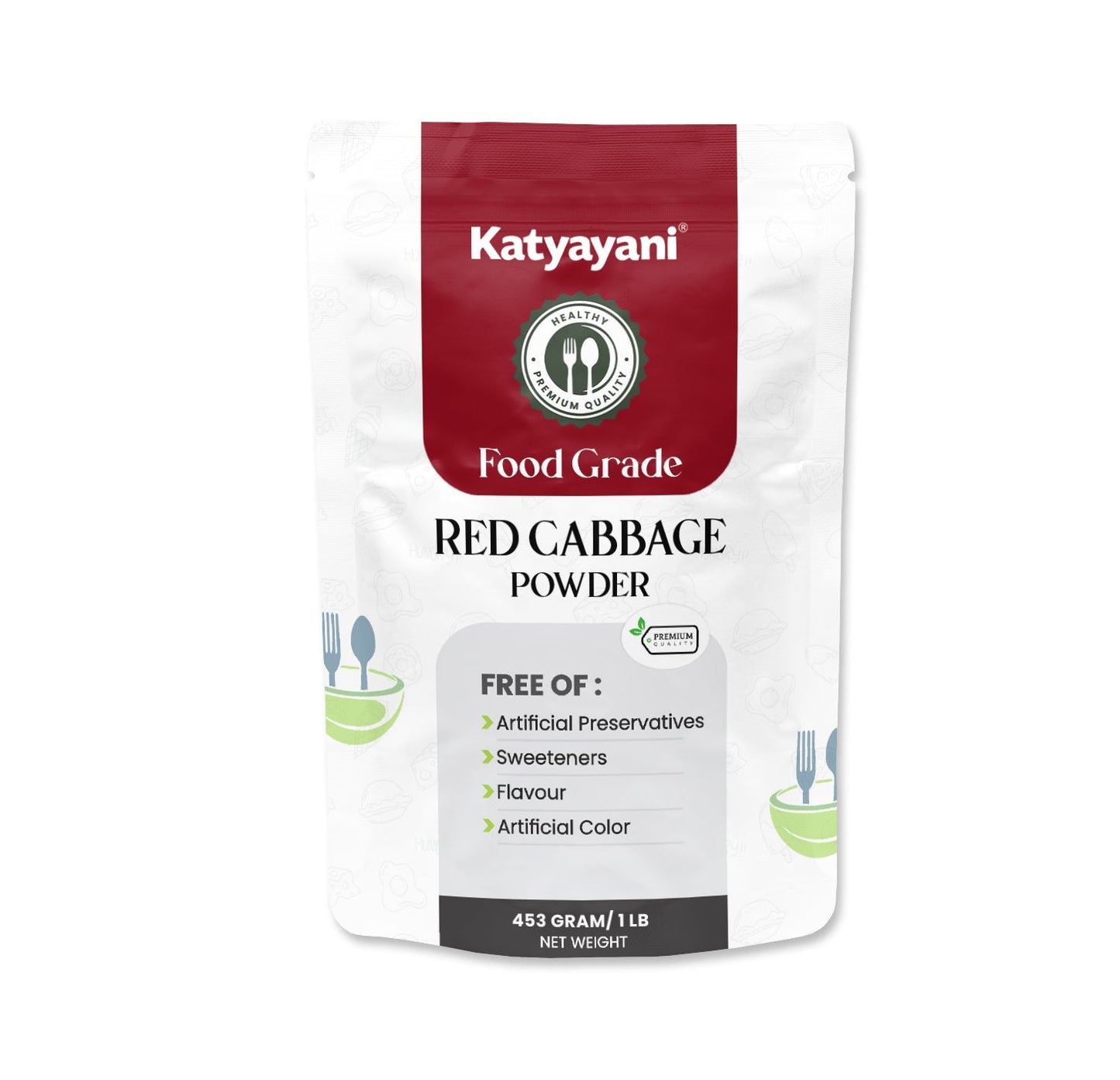 GGV Red Cabbage Powder 453gm (1lb)-Food Grade