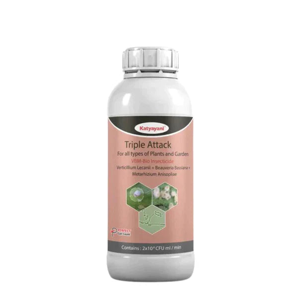 katyayani GGV VBM – Verticillium Lecanii + Beauveria Bassiana + Metarhizium Anisopliae Bio pesticide