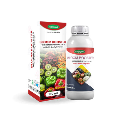 GGV Bloom Booster (Homobrassinolide 0.04 %)- improves growth, yield, and quality of your veggies and fruits