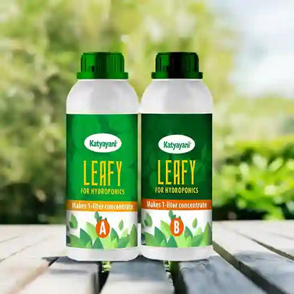 Katyayani Hydroponic Nutrients LEAFY - 400 (A+B) combo 400ml bottle 1 Pack x 1
