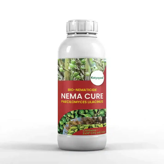 GGV Katyayani Nema Cure | Paecilomyces Lilacinus Bio-Nematicide Liquid | Broad-Spectrum Bio-Nematicide for Root-Knot & Soil Nematodes | Effective for Indoor & Outdoor Plants 1L x 1