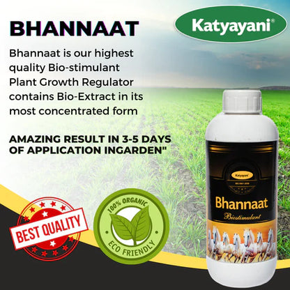 Bhannat Premium Bio-Stimulant Plant Growth Regulator – Organic Excellence for Your Green World